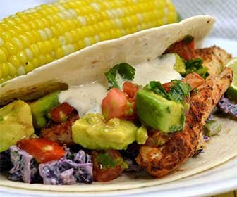 Tacos de pescado rápido