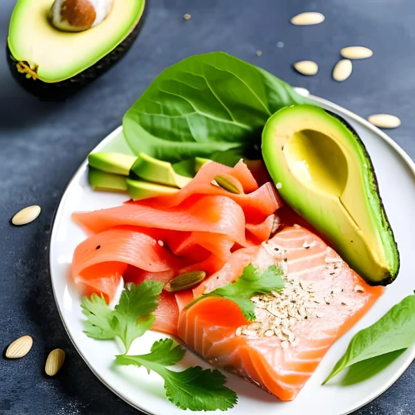 Ensalada de Aguacate y Salmón para Diabéticos