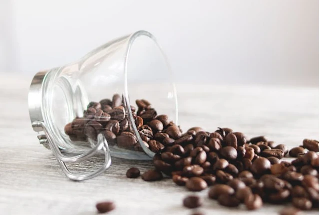 Granos de cafe para preparar Café Helado de Menta