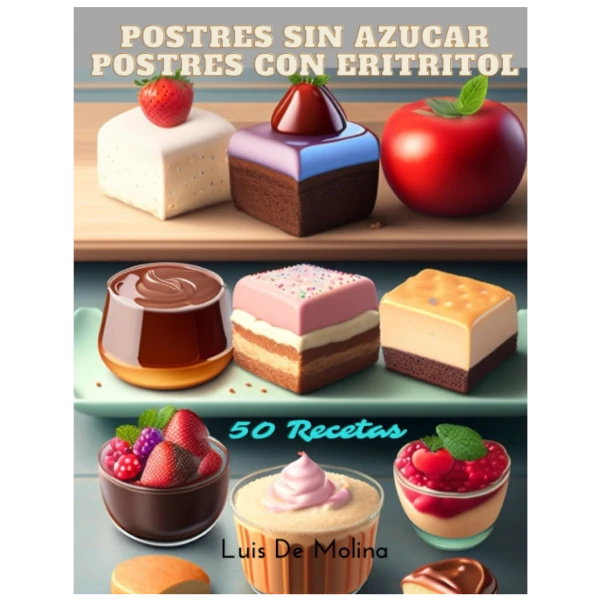 Libro Postres sin azúcar con eritritol: ¡Dulces sin culpa!
